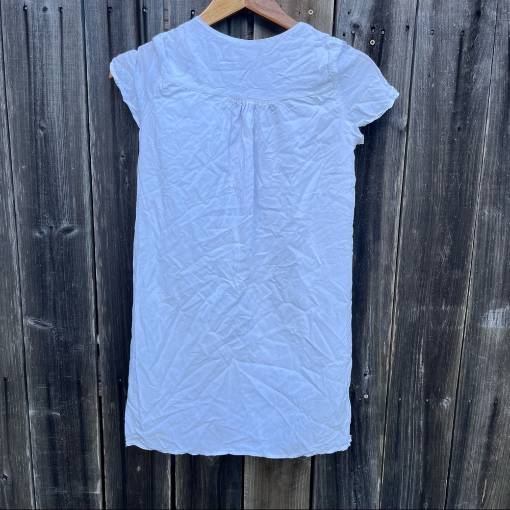 White Lulu's Embroidered Dress - Picture 6 of 6